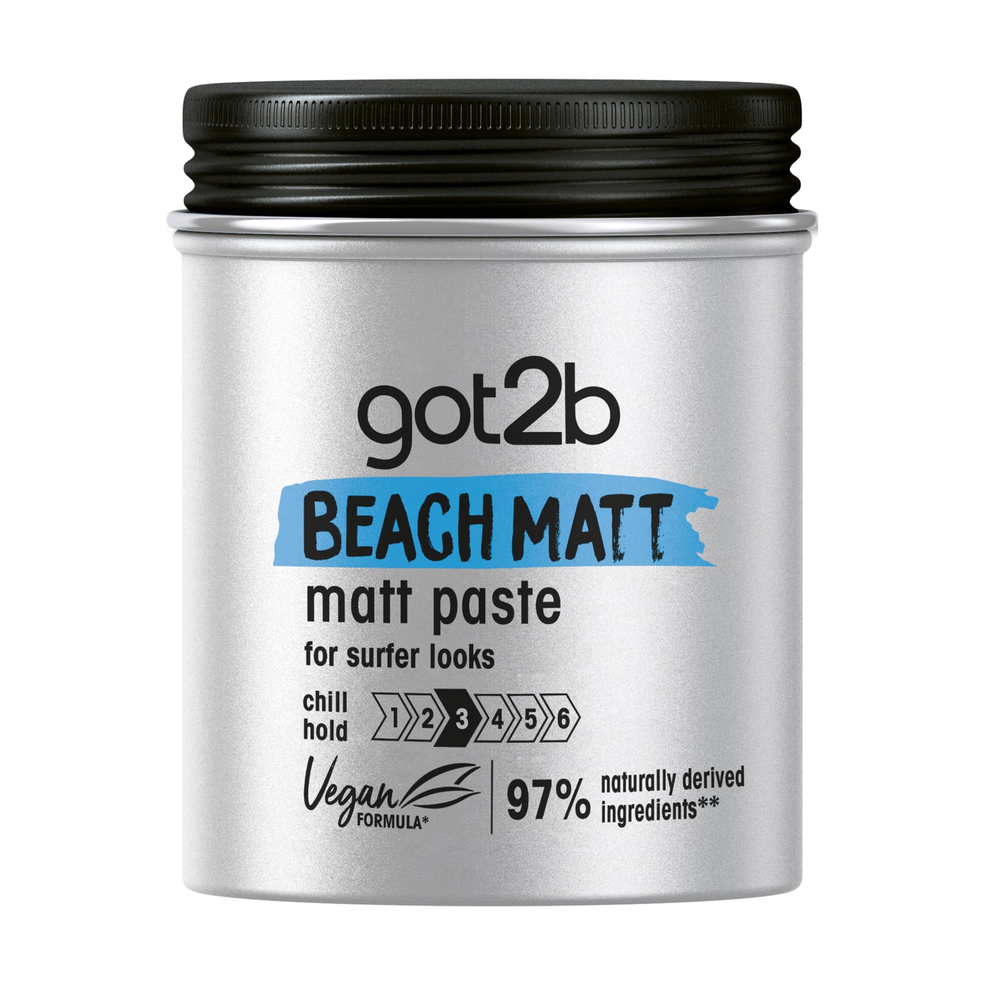 Моделювальна паста для волосся got2b Beach Matt Paste фіксація 3, 100 мл